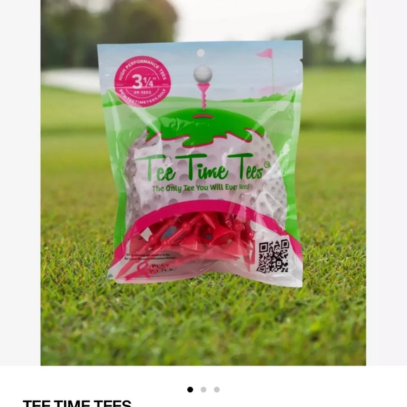 TEE TIME TEES Bubble Style Golf Tee - Pink - Picture 1 of 5